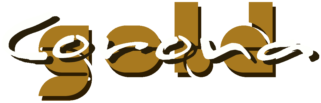 Schriftzug Coronagold