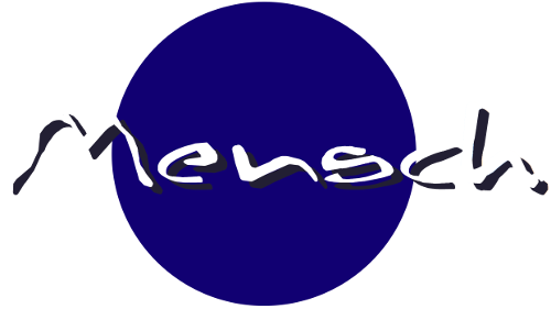 Schriftzug Mensch
